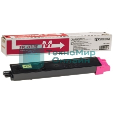 Картридж лазерный Kyocera TK-8315M (1T02MVBNL0) пурпурный для TASKalfa 2550ci 6000 стр.