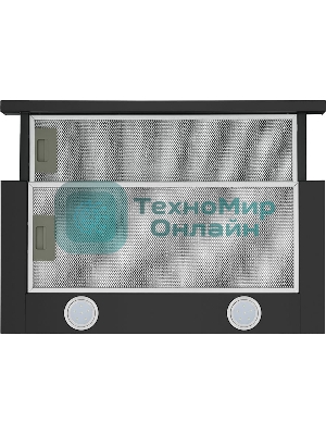 Вытяжка встраиваемая Maunfeld VS Light 50 черный, 50 см, 520 куб. м/ч, 56 дБ