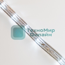 Дюралайт Neon-night LED, постоянное свечение (2W) – белый, 36 LED/м, бухта 100 м