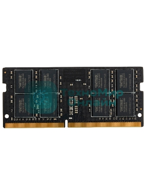 Оперативная память Patriot Signature, DDR4, 16GB (1x16 GB), 2666 MHz, CL19, SO-DIMM
