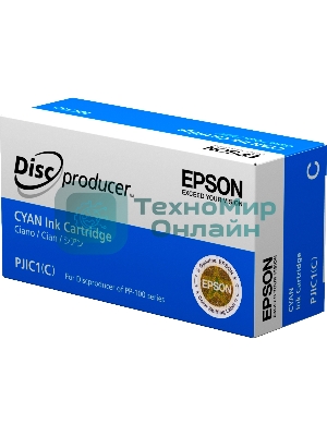 Картридж струйный PJIC1(C) голубой INK CARTRIDGE PP-100