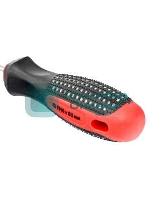 Отвертка Matrix Fusion, PH0 х 80 мм, CrV, 3-х компонентная рукоятка 