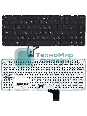 Клавиатура для ноутбука Asus K401L A401 черная