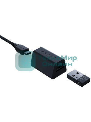 Мышь беспроводная/проводная Razer Basilisk V3 Pro 35K черный, 35000 dpi, радиоканал, Bluetooth, USB, кнопки - 11