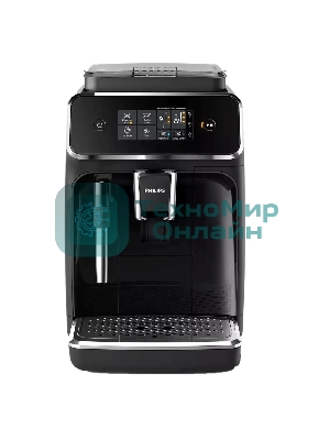 Кофемашина автоматическая Philips EP2224/10 черный, исп. кофе - молотый/зерновой, 1.8 л, 1500 Вт, 15 Бар.