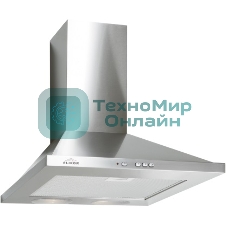 Вытяжка каминная Elikor Оптима 60Н-400-К3Л нержавеющая сталь, 59 см, 400 куб. м/ч, 55 дБ