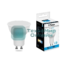 Лампа светодиодная Feron LB-560 9W 230V GU10 6400K