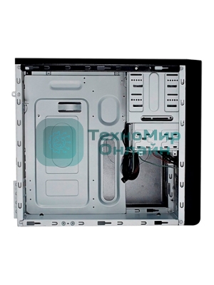 Компьютерный корпус InWin POWERMAN ES701BK USB 3.0 (Mini Tower, mATX, 450W PM-450ATX, USB 3.0x2, USBx2 + Audio, черный)