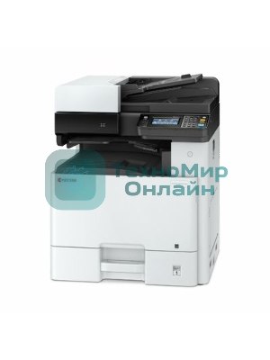 МФУ лазерное Kyocera Ecosys M8124cidn (1102P43NL0), A3, цветной, печ. до 24 стр/мин. (А4) до 12 стр/мин. (А3), скан. до 50 стр/мин., 1200 x 1200 dpi (печать) 600x600dpi (скан.), USB, RJ-45, NFC, Air Print, Mopria
