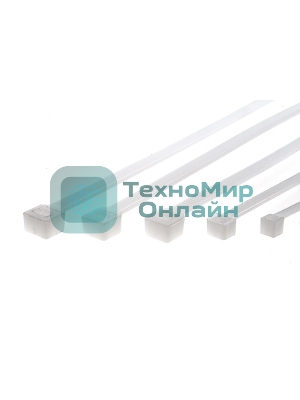 Стяжка пластиковая Lanmaster TWT-CV-200 200x4.5 мм (упак: 100 шт) нейлон внутри помещений