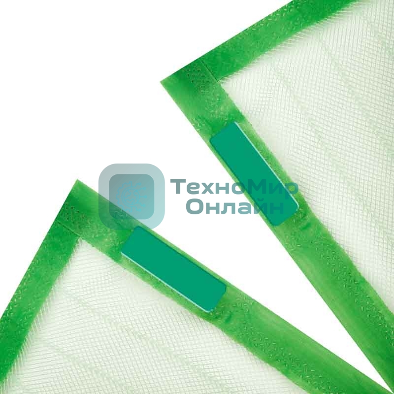 Дверная противомоскитная сетка Rexant, зеленый (магниты пришиты по всей длине сетки!)