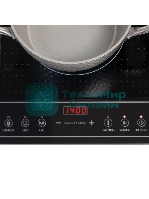 Плита настольная индукционная Galaxy Line GL 3062, черная, 3400 Вт