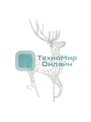 Фигура объемная Neon-night Олень 115х195 см, 528 LED, IP65, цвет свечения белый