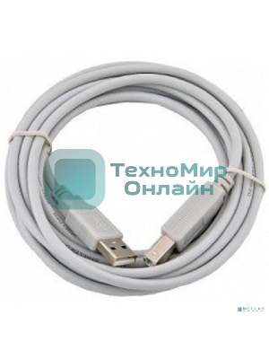 Кабель TELECOM USB2.0 A to B (5.0м)
