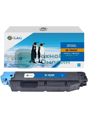 Картридж лазерный G&G GG-TK5290C (TK5290C) голубой (13000 стр.) для Kyocera ECOSYS P7240cdn