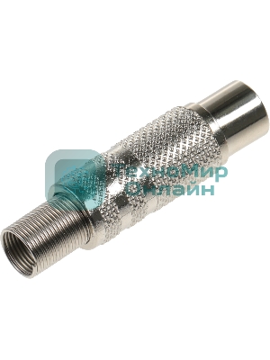 Штекер антенный Premier 4-010/1 Coax (m) серебристый