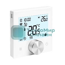 Терморегулятор цифровой Rexant SmartWarm W сенсорный, программируемый, с Wi-Fi, белый