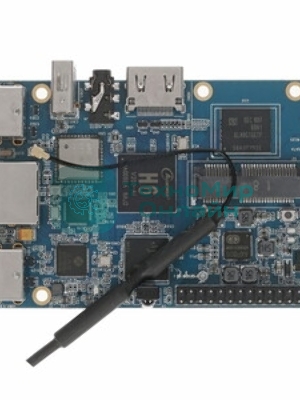 Микрокомпьютер Orange PI 3 2Gb + 8Gb EMMC, Android 7, с кабелем питания. (44286)