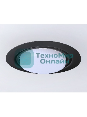 Светильник встраиваемый G10123 BK черный GX53 max 12W D120*48