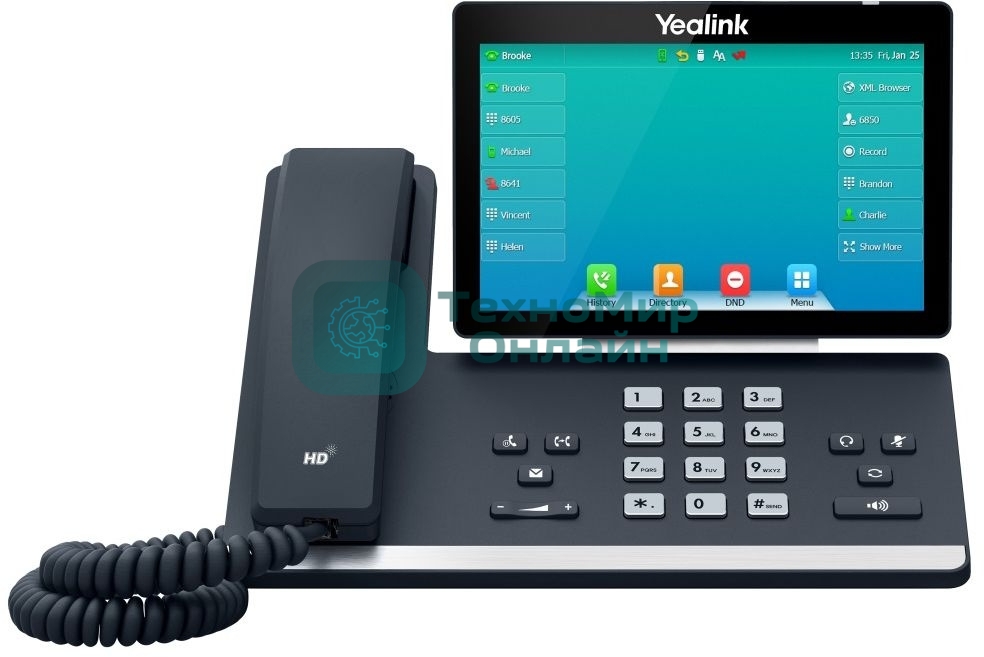 Телефон VOIP SIP-T57W YEALINK