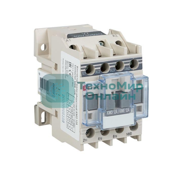Контактор КМЭ 12А 220В 1NO EKF ctr-s-12-220