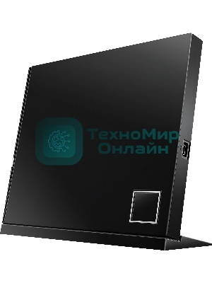 Оптический привод Blu-Ray Asus SBW-06D2X-U/BLK/G/AS черный USB slim внешний RTL