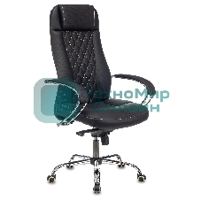 Кресло Бюрократ CH-609SL/ECO черный, экокожа