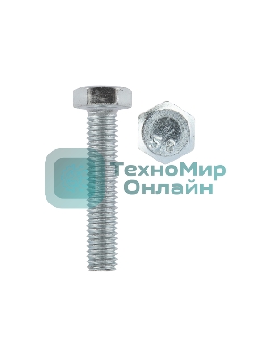 Болт шестигранный Kranz DIN 933, 10х45, упаковка поставщика (24 кг./700 шт.)