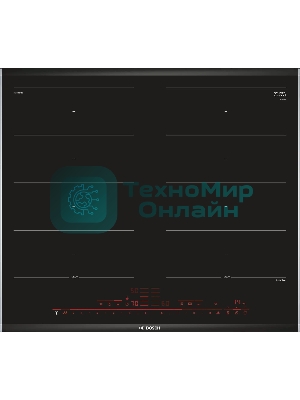 Индукционная варочная панель Bosch PXX675DV1E черный