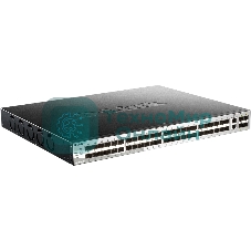 Коммутатор DGS-3130-54S Managed L3 Stackable Switch 48x1000Base-X SFP, 2x10Gbase-T, 4x10Gbase-X SFP+, CLI, 1000Base-T Management, RJ45 Console, USB, RPS, Dying Gasp