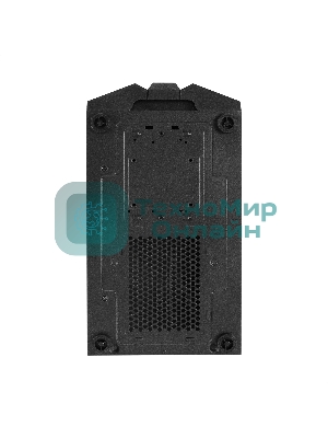 Компьютерный корпус Miditower ExeGate EVO-9205-EVO800 (ATX, БП EVO800RGb с вент. 12 см, с окном, 1хUSB+1хUSB 3.0, аудио, черный, 3 вент. 12см с RGb подсветкой)