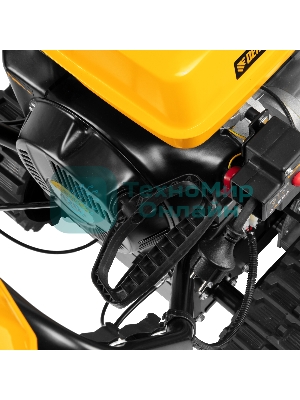 Бензиновая снегоуборочная машина SBL 711DT PRO, 420cc, гусеницы, эл.старт, блок. дифф. Denzel