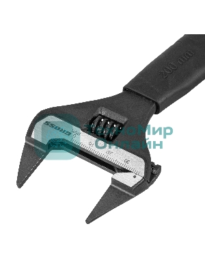 Ключ разводной Gross 15573 200 мм, CrV, ультратонкие губки