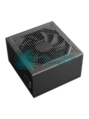 Блок питания PCCOOLER, 550W 80+ белый (ATX, ATX 2.4, Non-modular, 1x24(20+4)pin 550мм, 1xCPU*2 8(4+4)pin 610+150мм, 1xPCIe*2 8(6+2)pin 510+150мм, 2xSATA*3+MOLEX4pin*1 450+150+150+150мм, Active, 120x120мм, 140x150x86мм, APFC, OVP, SCP, OPP (140-160%, 2ms delay))
