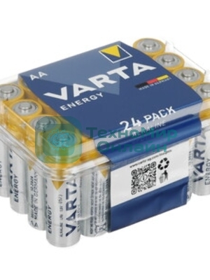 Батарейка Varta ENERGY LR6 AA BL10 Alkaline 1.5V (4106) (10/200/36000) (10 шт.)