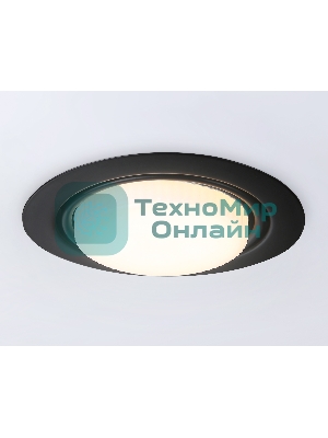 Светильник встраиваемый G10123 BK черный GX53 max 12W D120*48