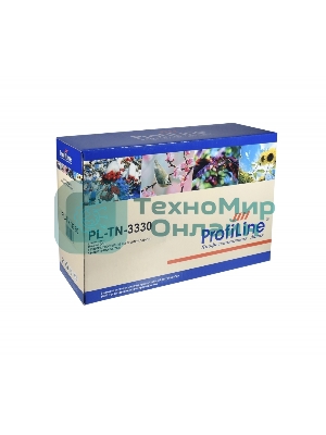 Картридж ProfiLine PL-TN-3380 для принтеров Brother DCP-8110DN/8150DN/8155DN/HL-5450DN/5445D/5440D/5470DW/5470DWT/6180DW/6180DWT/MFC-8510DN/8520DN/8515DN/8710DW/8910DW/8950DW/8950DWT/8810DW 8000 копий
