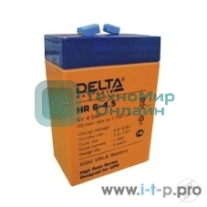 Батарея для ИБП Delta HR 6-4.5 (6V, 4.5Ah)