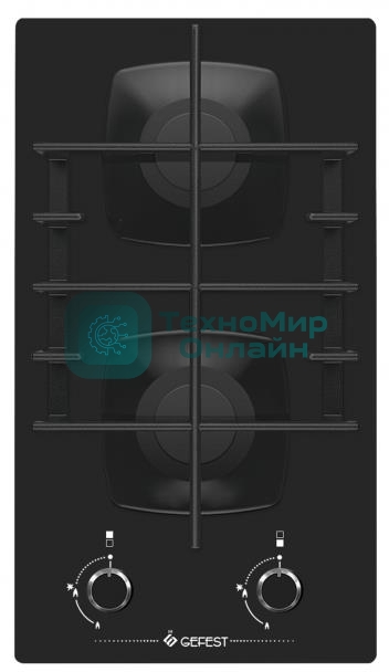 Газовая варочная панель Gefest ПВГ 2002 черный