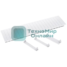 Заглушка 12 мод. белый IEK YZM10-12-K01