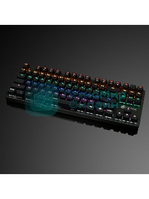 Клавиатура Oklick 969G Shotgun проводная, USB Type-A, чёрный