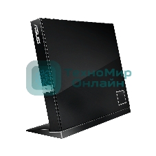 Оптический привод Blu-Ray Asus SBW-06D2X-U/BLK/G/AS черный USB slim внешний RTL