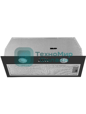 Вытяжка встраиваемая Maunfeld Thames 601M черный, 60 см, 520 куб. м/ч, 45 дБ