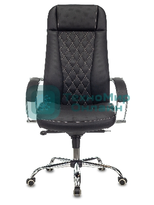 Кресло Бюрократ CH-609SL/ECO черный, экокожа