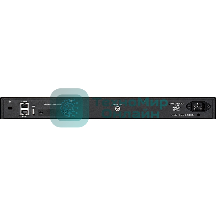 Коммутатор DGS-3130-54S Managed L3 Stackable Switch 48x1000Base-X SFP, 2x10Gbase-T, 4x10Gbase-X SFP+, CLI, 1000Base-T Management, RJ45 Console, USB, RPS, Dying Gasp