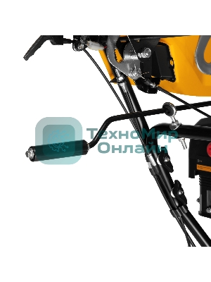Бензиновая снегоуборочная машина SBL 711DT PRO, 420cc, гусеницы, эл.старт, блок. дифф. Denzel