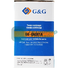 Картридж лазерный G&G GG-Q6001A голубой (2000 стр.) для HP CLJ 1600/2600/2605N, LBP 5000/5100