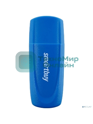 Флешка USB Smartbuy Scout Blue (SB016Gb2SCB), 16Gb, USB 2.0, R/W 15/12, синий