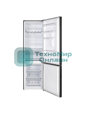 Холодильник Maunfeld MFF200NFB черный двухкамерный 271/106 л морозилка снизу, No Frost