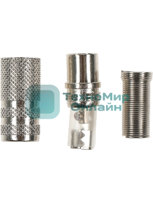 Штекер антенный Premier 4-010/1 Coax (m) серебристый